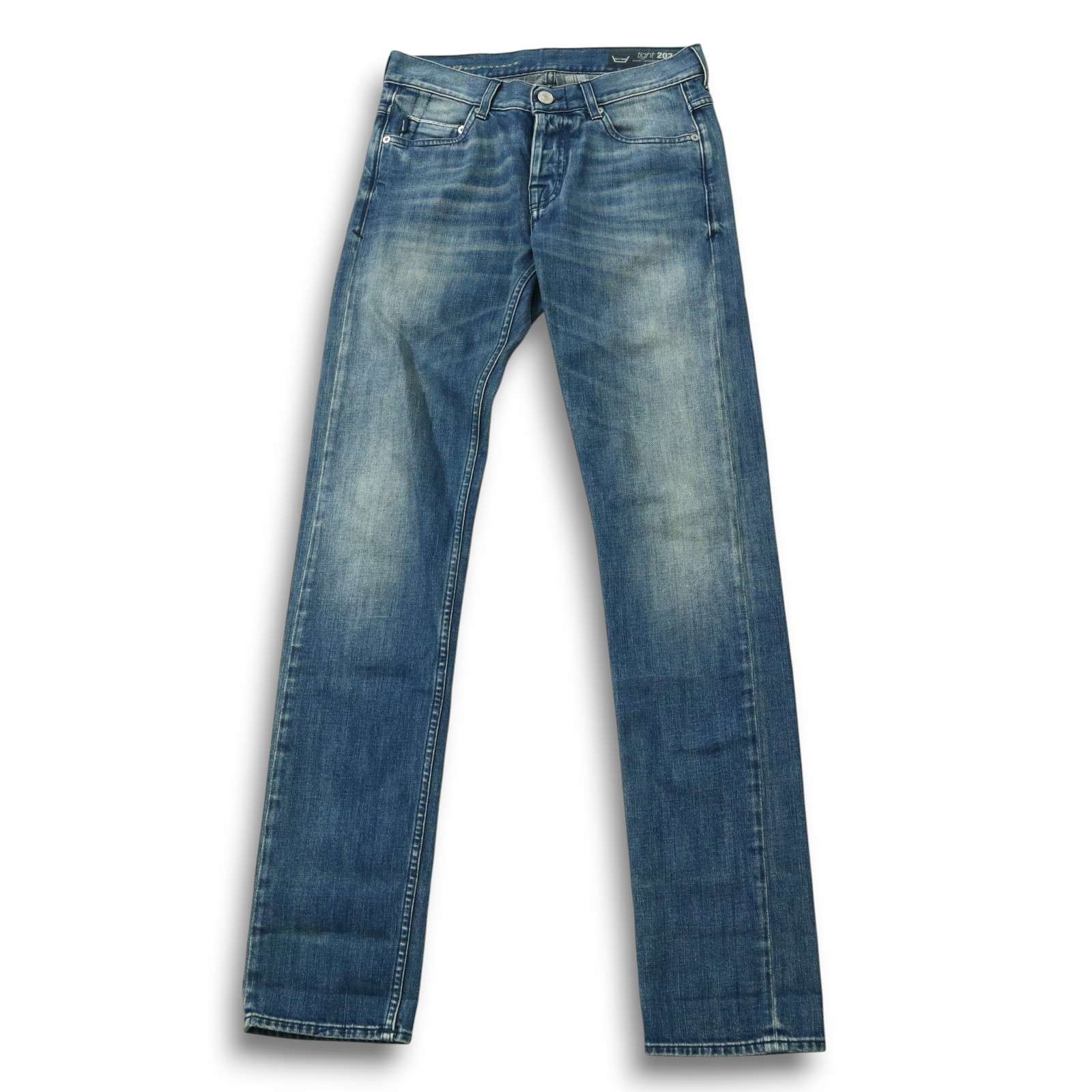 イタリア製☆ Care label ケアレーベル tight 202 USED加工 