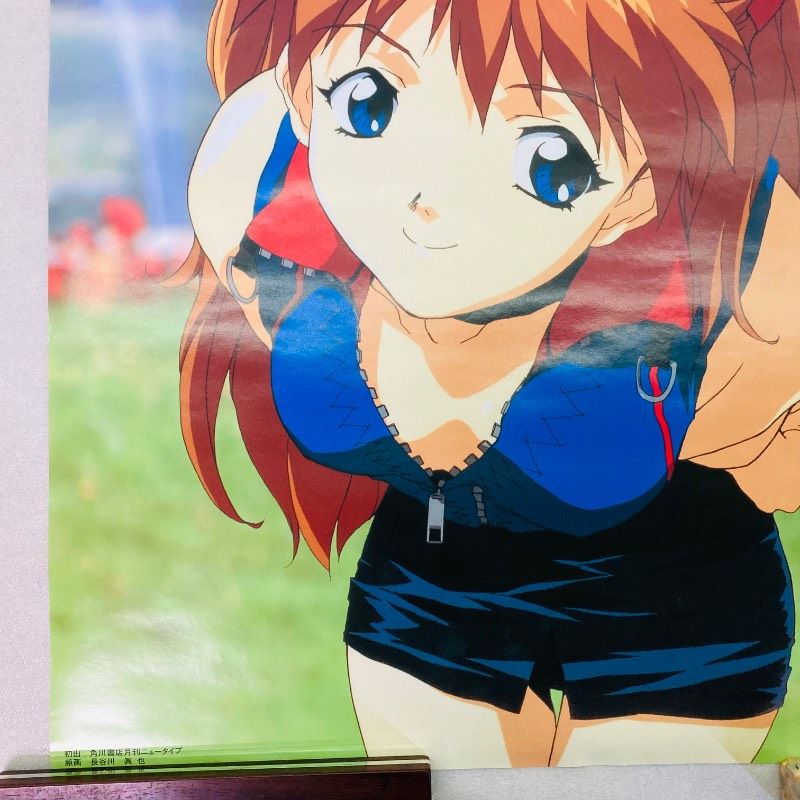 ピン穴なし】【B2サイズ】【ポスター】 新世紀エヴァンゲリオン アスカ