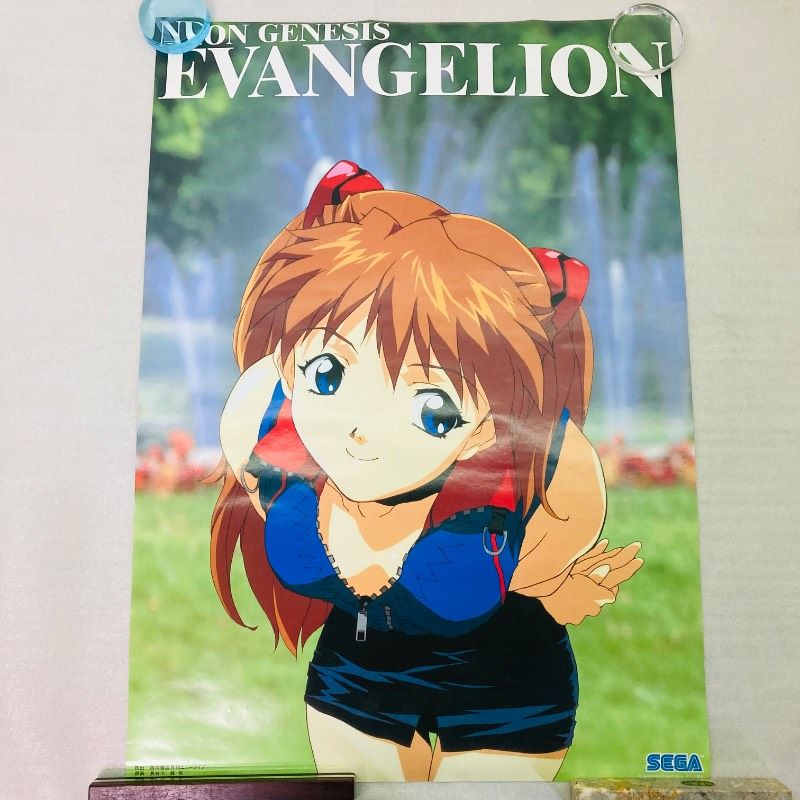 ピン穴なし】【B2サイズ】【ポスター】 新世紀エヴァンゲリオン アスカ