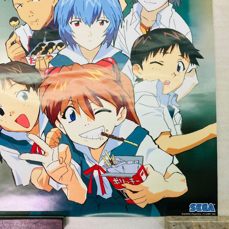 ピン穴なし】【B2サイズ】【ポスター】 新世紀エヴァンゲリオン アスカ