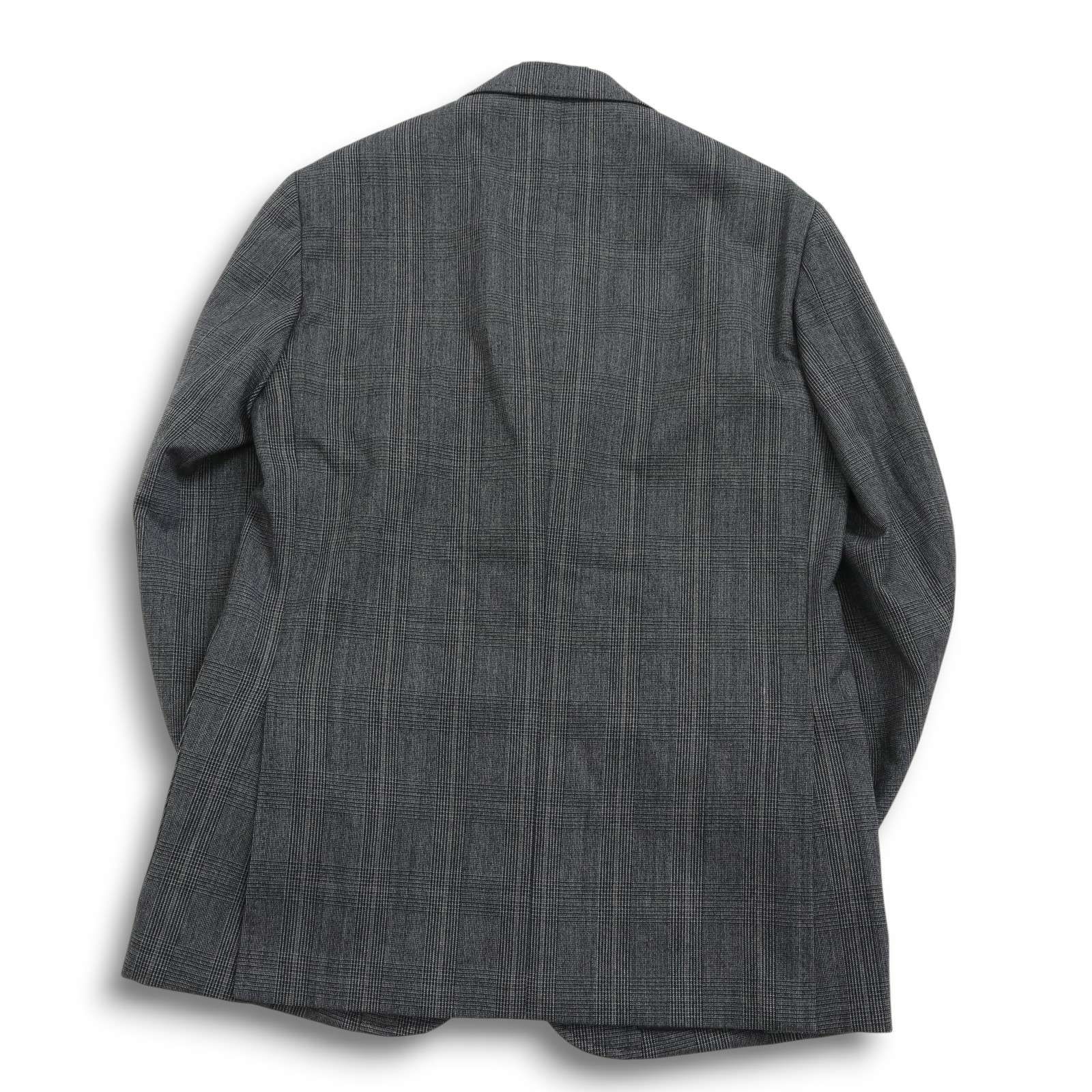 HILTON ヒルトン 秋冬 背抜き ウール100％☆ ストレッチ グレン