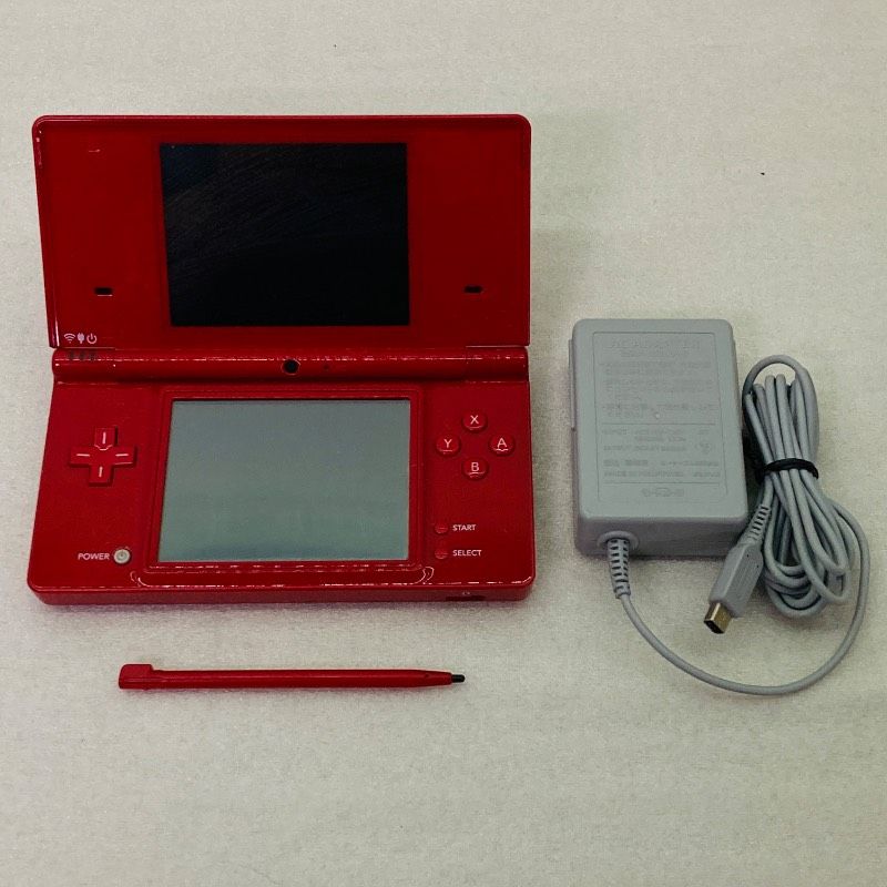 動作確認済み】 ニンテンドー DSi 本体 レッド TWL-001 DSハード 赤色
