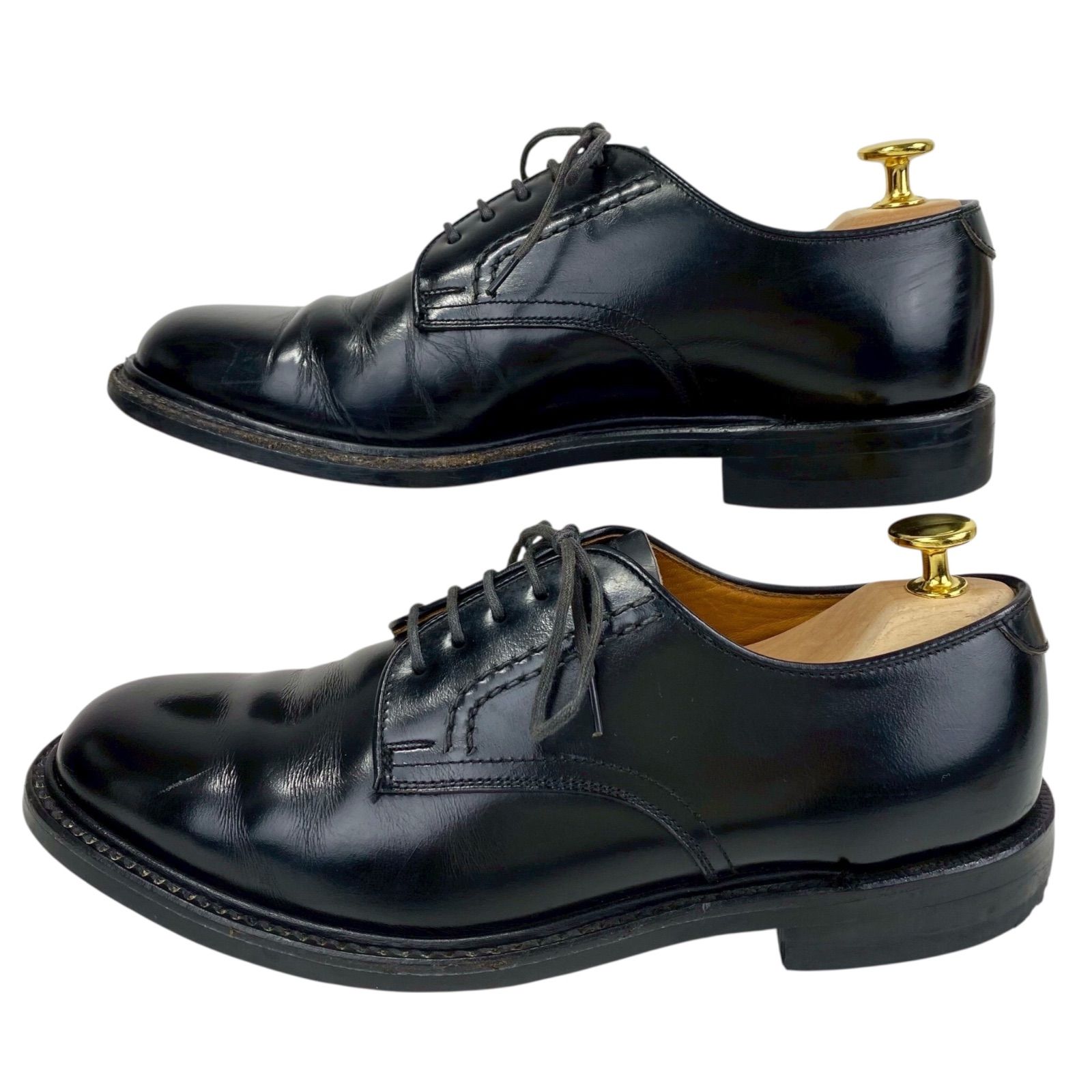 B4194】 REGAL リーガル プレーントゥ ダービーシューズ 2504 ブラック