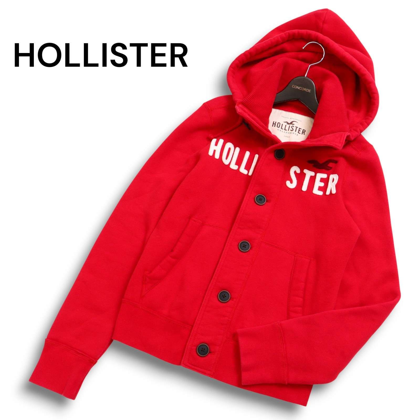 HOLLISTER ホリスター 秋冬 ロゴ 裏起毛☆ パーカー フーディー
