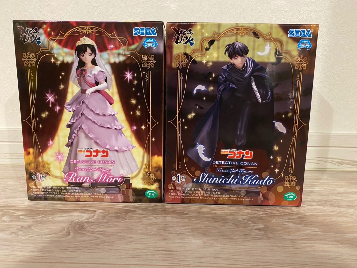 名探偵コナン XrossLink 工藤新一 毛利蘭 フィギュア - メルカリ