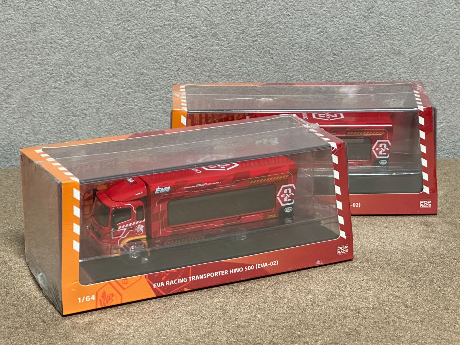 POPRACE 1/64 注文 エヴァンゲリオン EVA RT PRODUCTION MODEL02 HINO