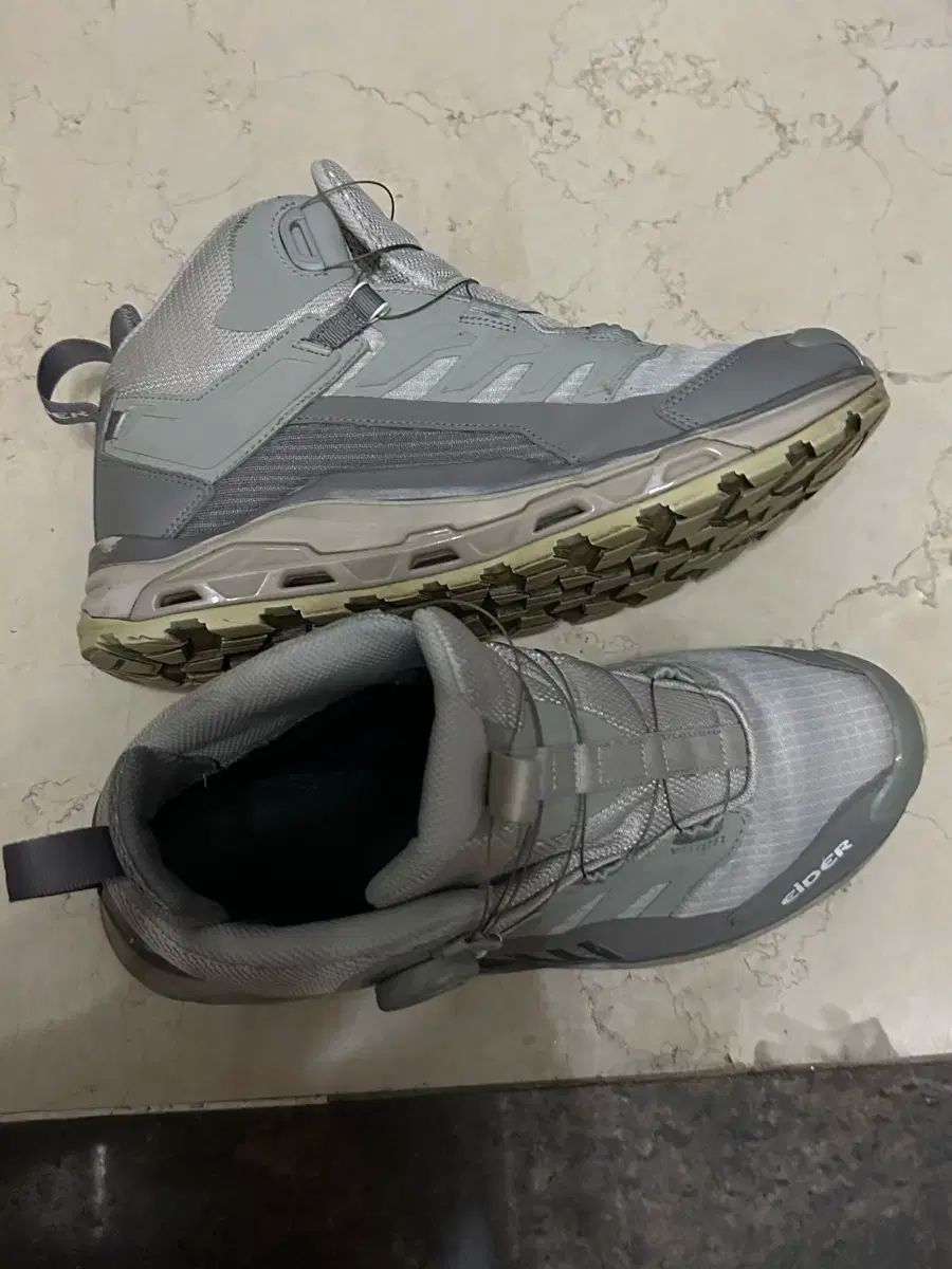 EIDER 登山靴 グレー ダイアル スニーカー 280