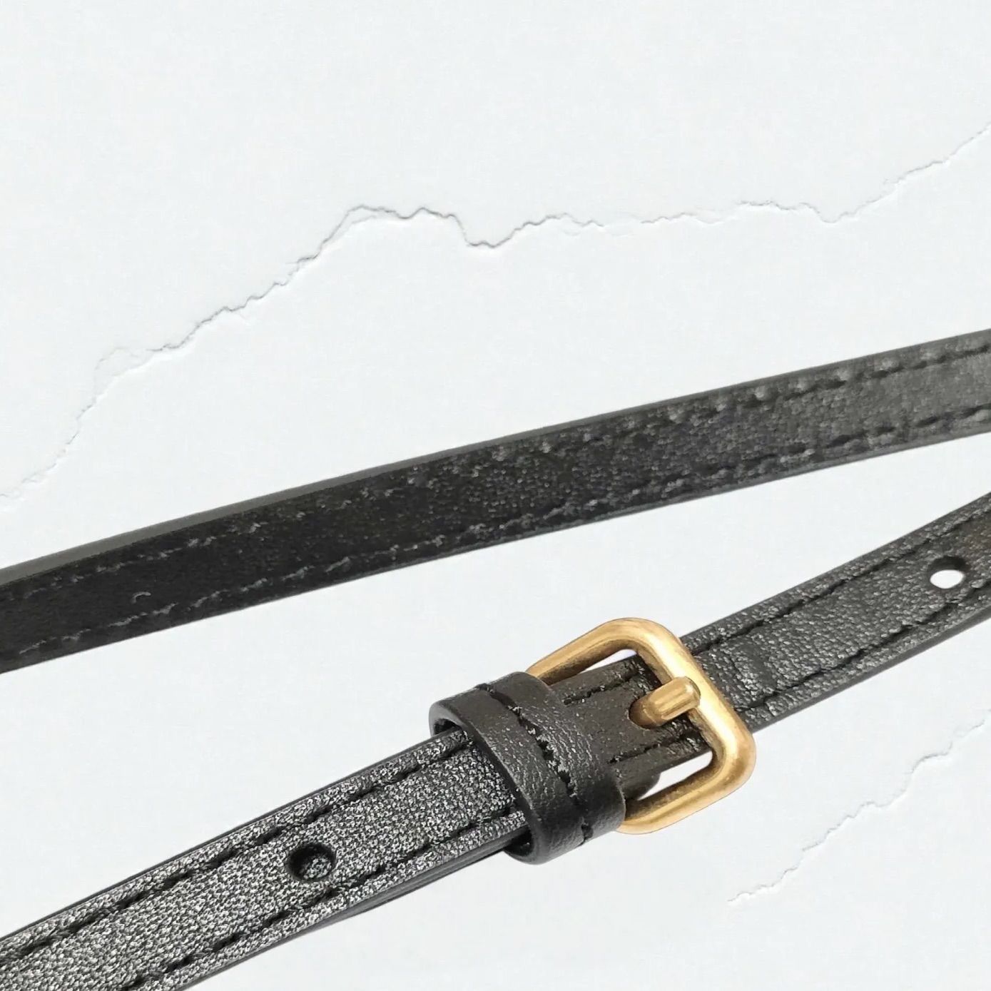 アニヤハインドマーチ クロスボディ Black 黒 ショルダーバッグ