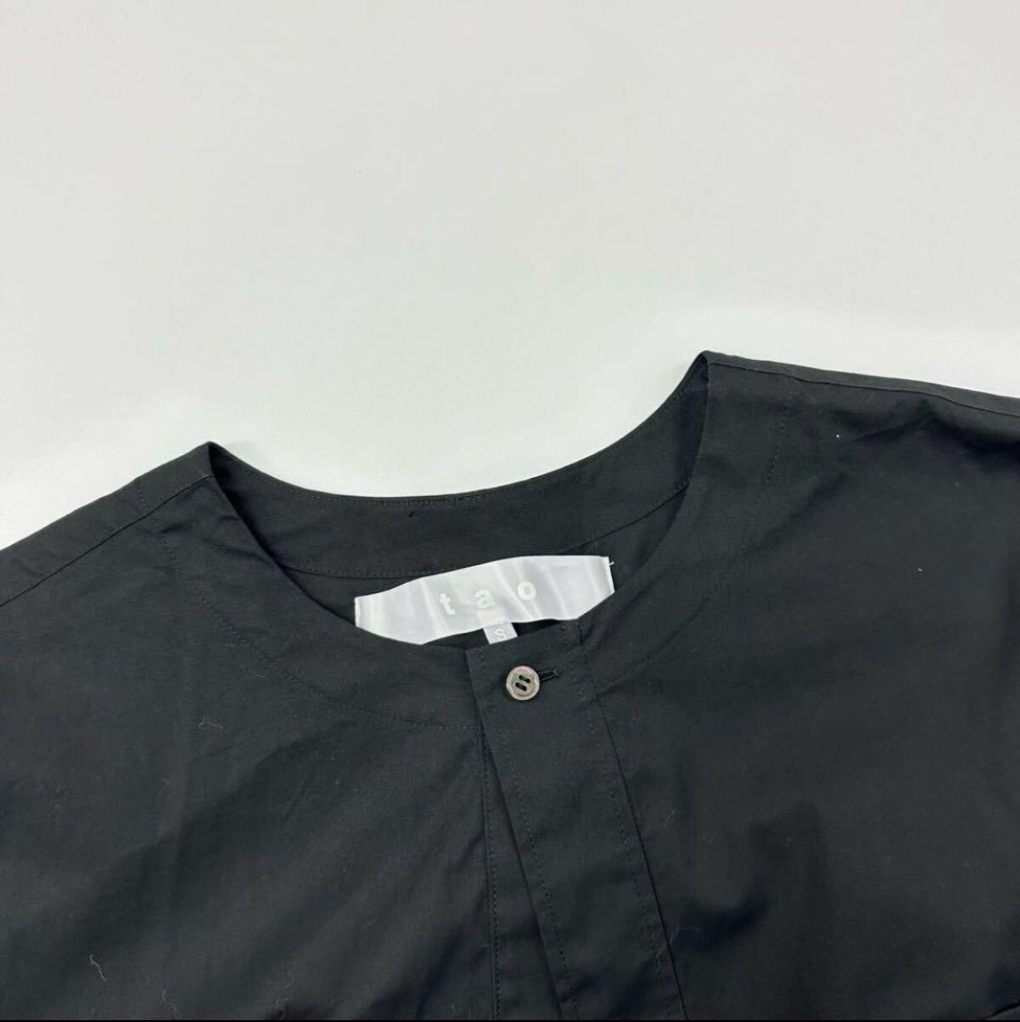 23ss 2023 tao COMME des GARCONS タオ コム デ ギャルソン ノーカラー