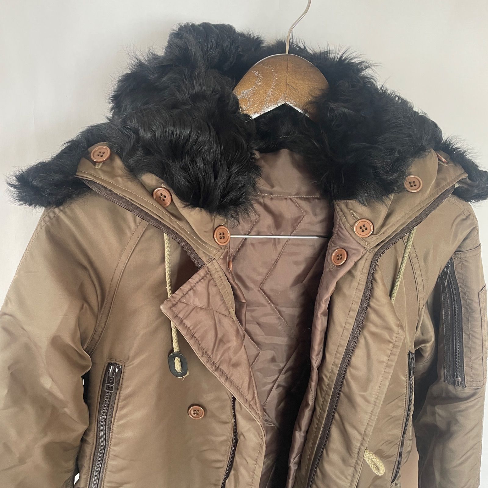 美品】y2k archive メンズ ライナー付き フライトジャケット リアル