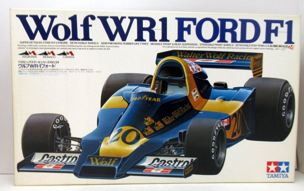 タミヤ 1/12 ビッグスケールシリーズ No.24 ウルフ WR-1 フォード