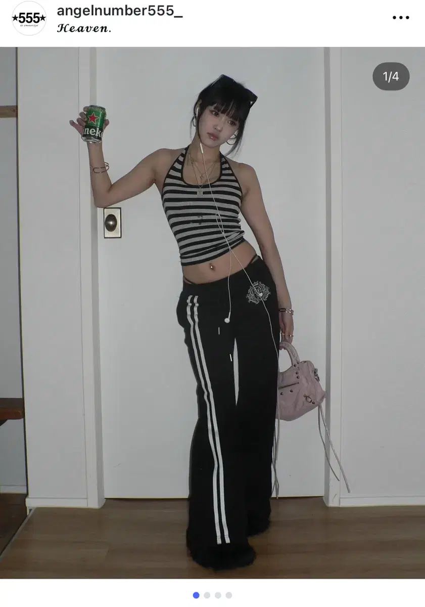  エンジェルナンバー555 エンジェリック スウェット パンツ グレー ジョガーパンツ スウェットパンツ パンツ