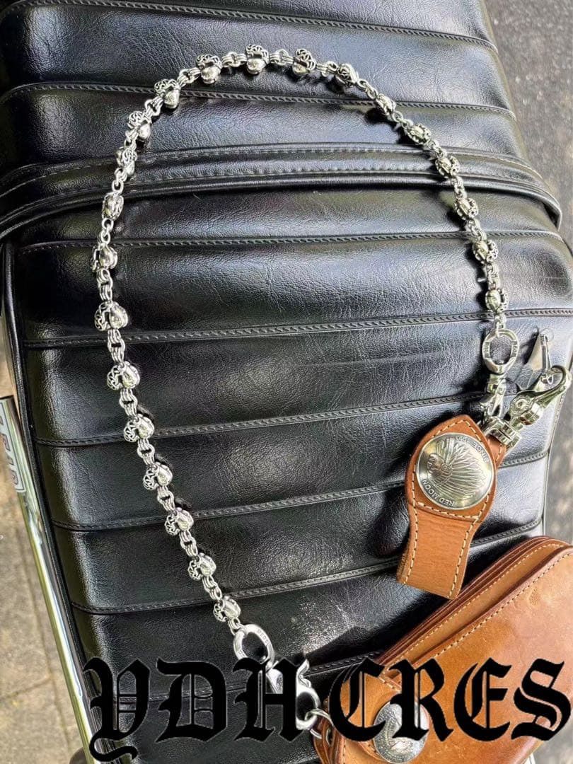 ☆QBKB ウォレットチェーン ウォレットハートシルバーチェーン - メルカリ