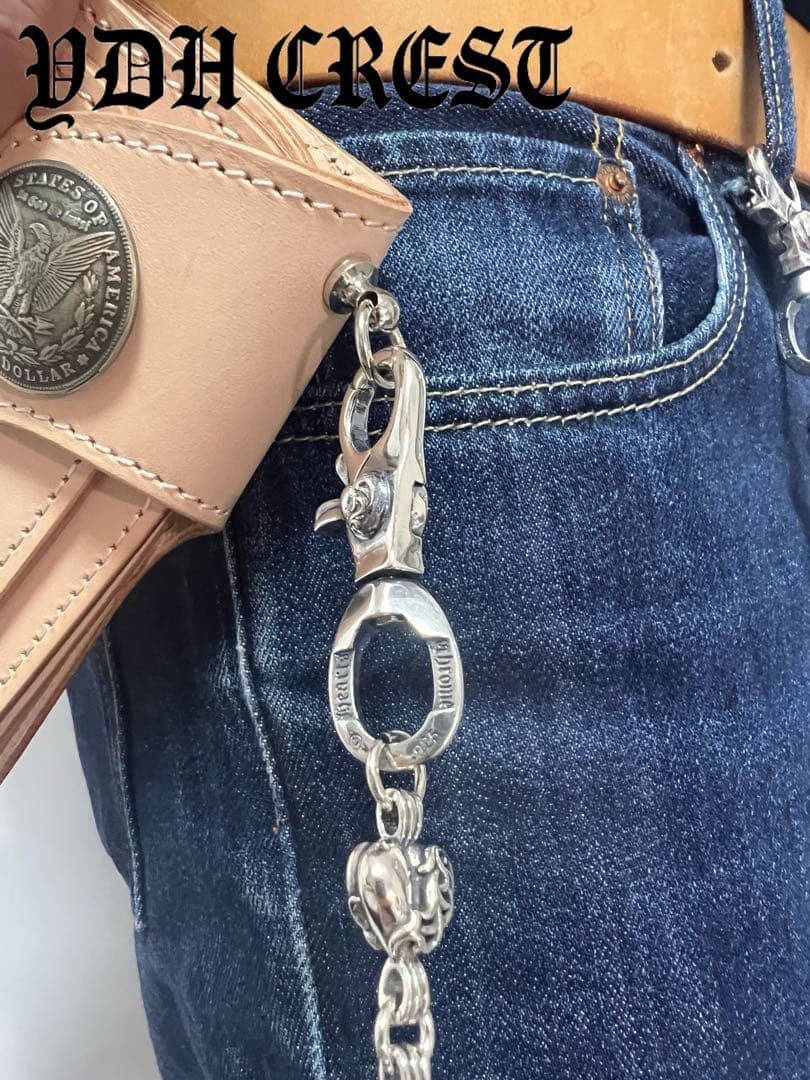 ☆QBKB ウォレットチェーン ウォレットハートシルバーチェーン - メルカリ