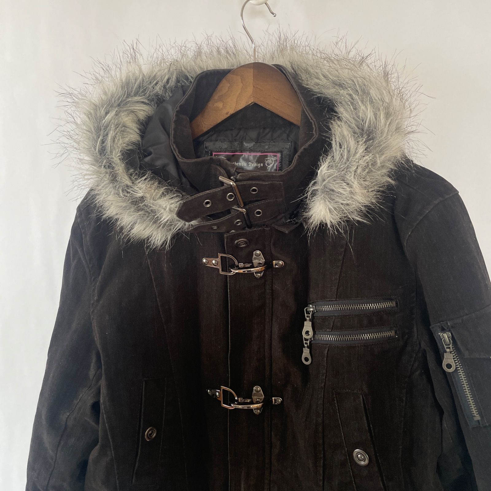 Y2K メンズ ファイヤーマン archive ジャケット コート モッズコート