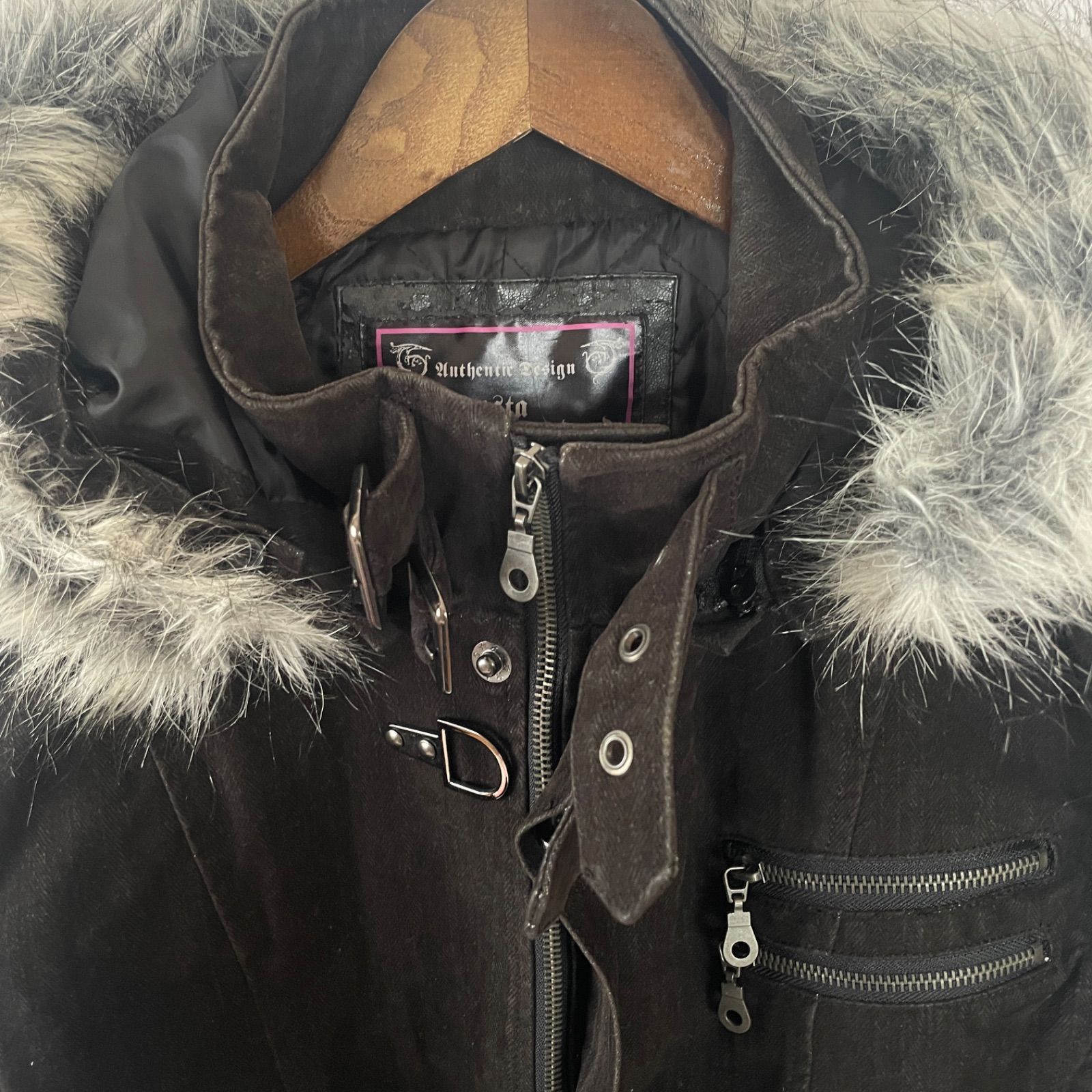 Y2K メンズ ファイヤーマン archive ジャケット コート モッズコート