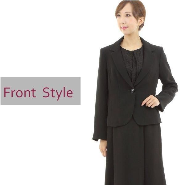 LLサイズ 喪服 大きいサイズ 礼服 黒礼服 テーラードジャケット 117500-LL