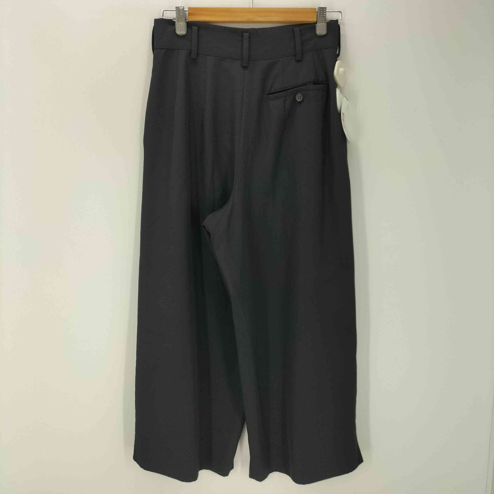 ワイズ Ys 90S 93SS ギャバジンウール 2タック ワイド スラックス