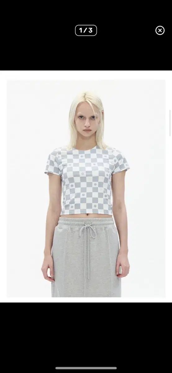 TheOpen Product ザオープンプロダクト 半袖 クロップドトップス