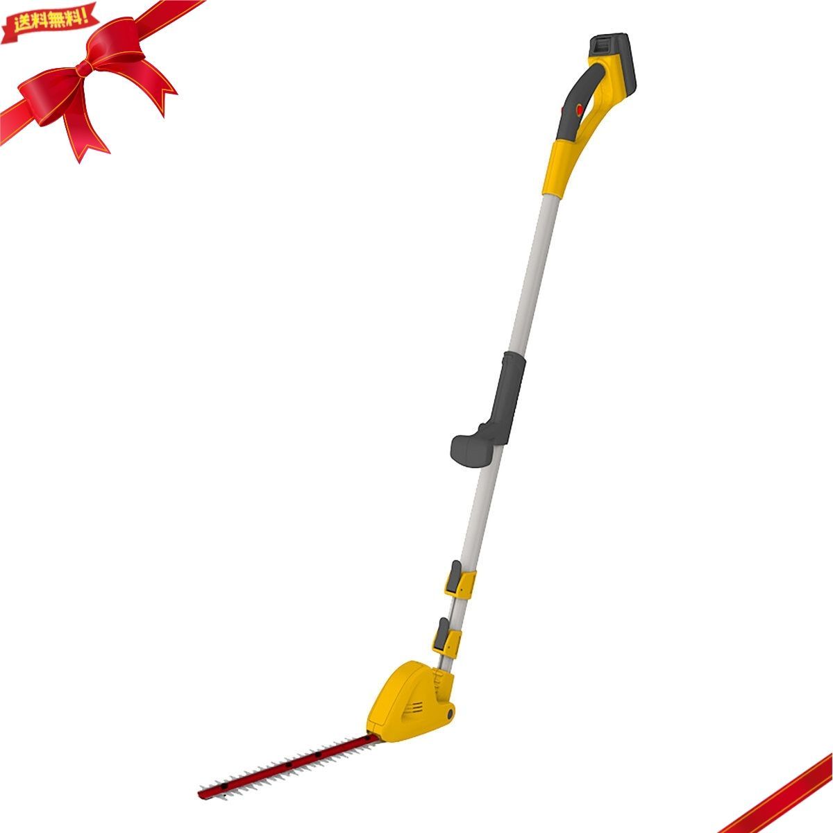 ムサシ 充電式ポールバリカン 18 V PL-5001 高所剪定 電動 伸縮 ガーデン