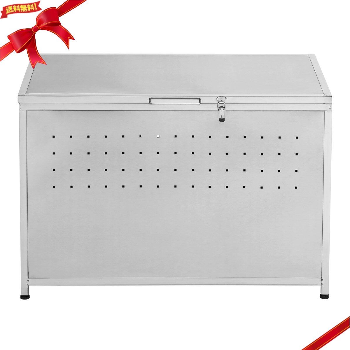 サンカ ステンレスごみ保管庫90 200 L 屋外大型 防臭 動物対策 家庭用 便利