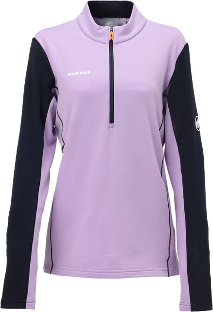 マムート MAMMUT アウトドア エナジー ミッドレイヤー ハーフ ジップ プル アジアンフィット レディース 女性 長袖Tシャツ 保温性 速乾性 伸縮性 通気性 放湿性 1016-01130  101601130 0001 マムート MAMMUT アウトドア エナジー ミッドレイヤー ハーフ ジップ