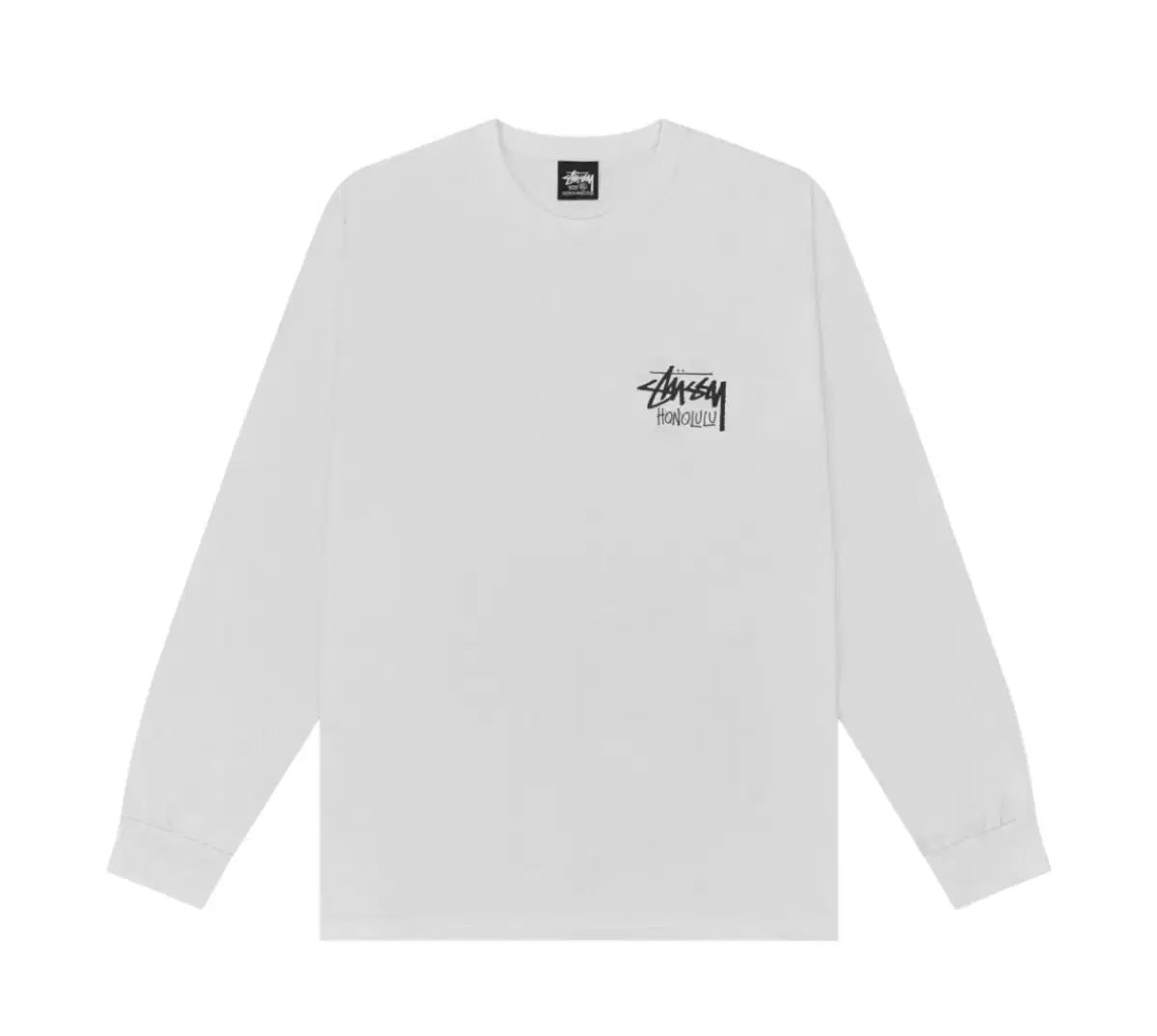 STUSSY ハワイ ホノルル ロングスリーブ 白