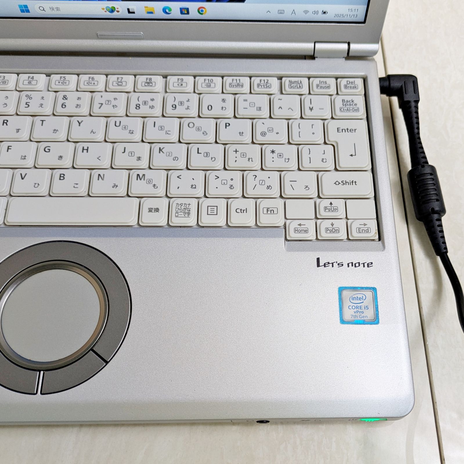 オフィス付き☆SSD爆速/第7世代i5 レッツノート 小型軽量！windows11