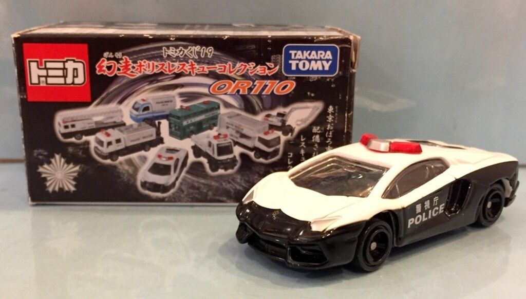 タカラトミー トミカくじ　幻走ポリスレスキューコレクション　OR110 トミカ [新品] くじ19 幻走ポリスレスキューコレクション 8個入り BOX