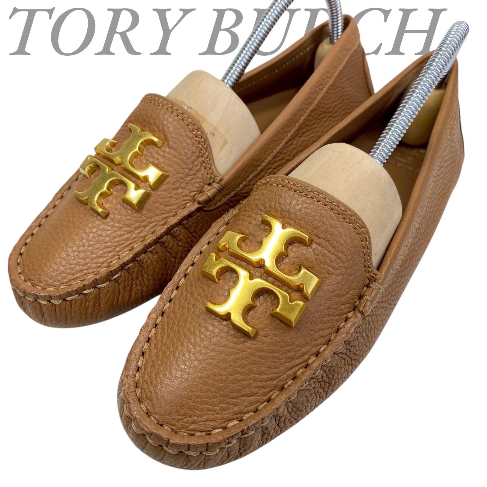B4172】【未使用品】 TORY BURCH トリーバーチ レザー ドライビング