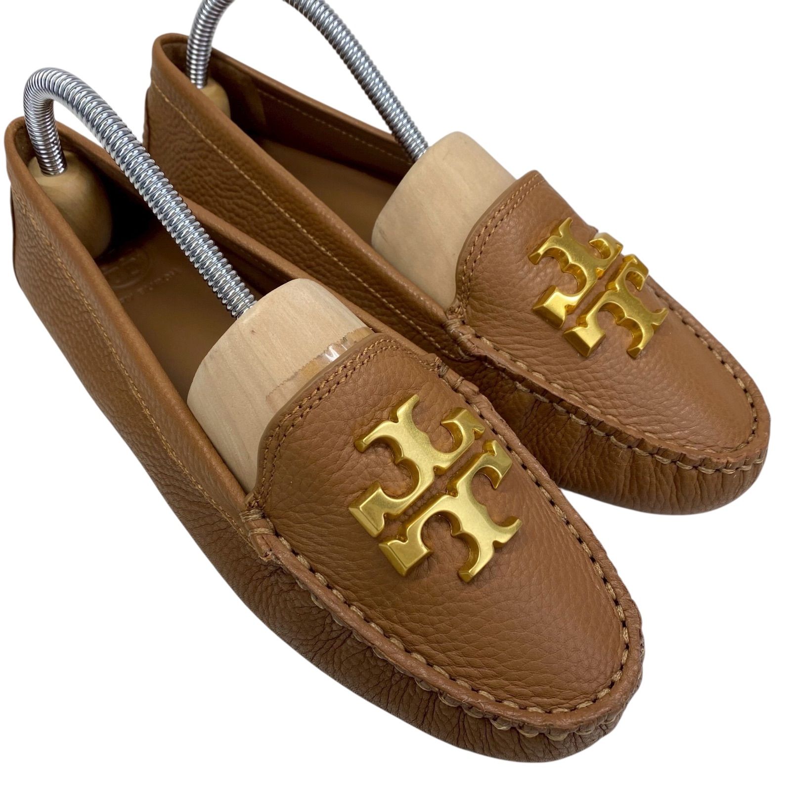 B4172】【未使用品】 TORY BURCH トリーバーチ レザー ドライビング