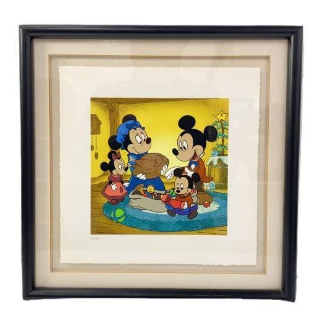 希少/ディズニートレジャーズ　ミッキーのクリスマスキャロル 絵画 ディズニートレジャーズ ミッキーのクリスマスキャロル - メルカリ