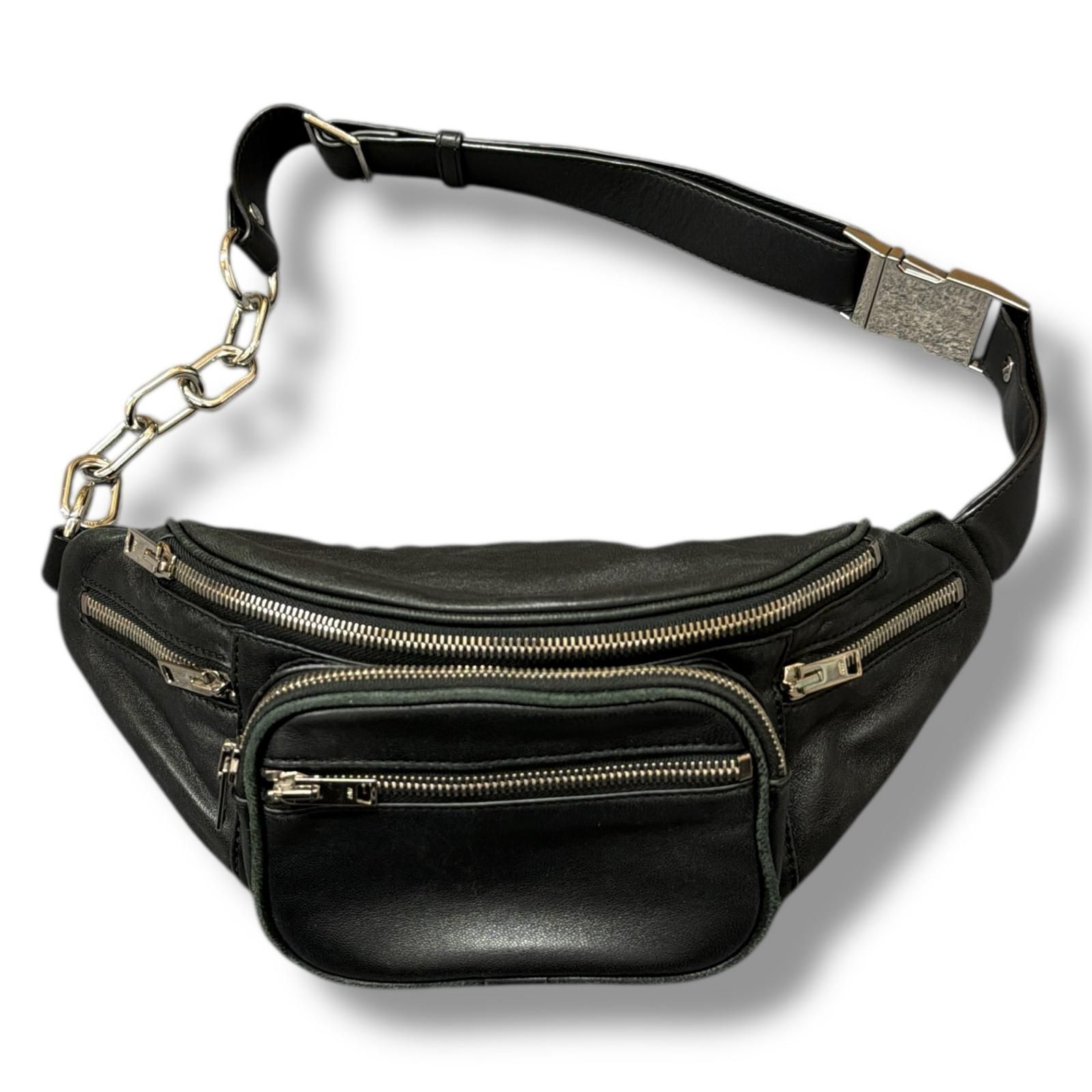 Alexander Wang ATTICA FANNY PACK IN LEATHER ATTICAレザー ファニー