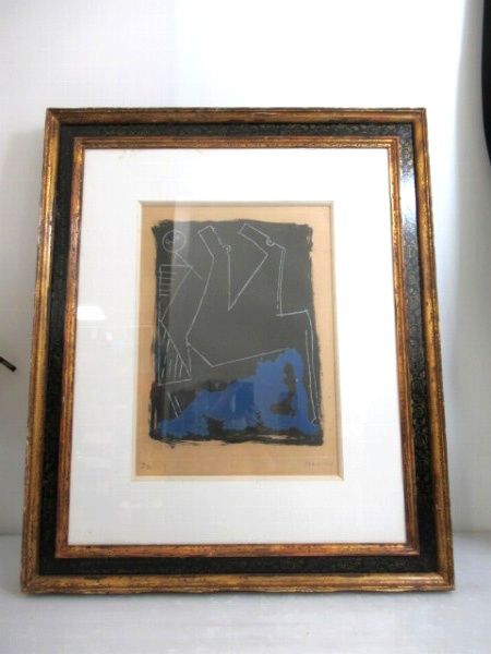 マリノ マリーニ Marino Marini 額入り 9 50 詳細不明 ノーチェック