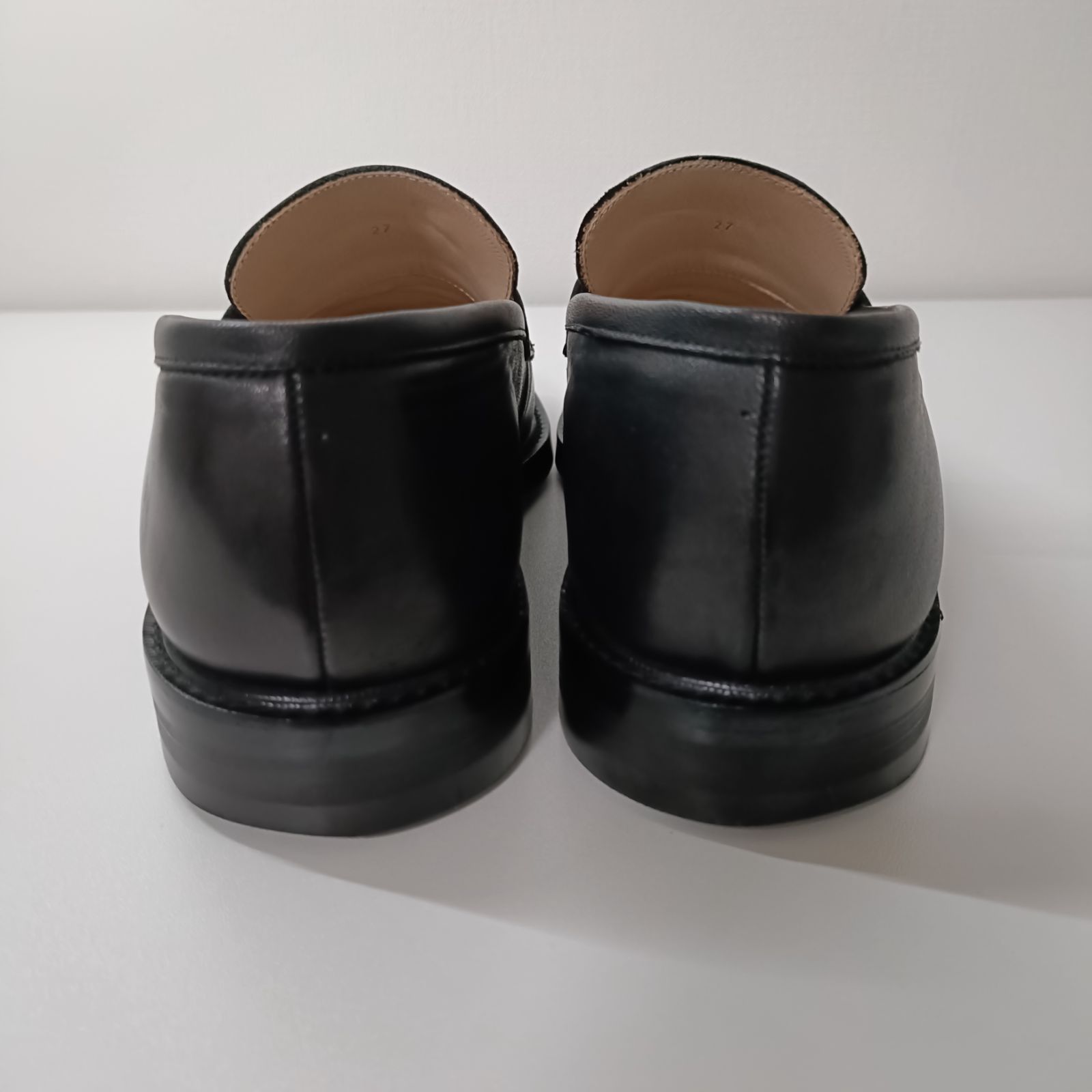 Iru CLASSIC COIN LOAFER Horse イル コインローファー ブラック