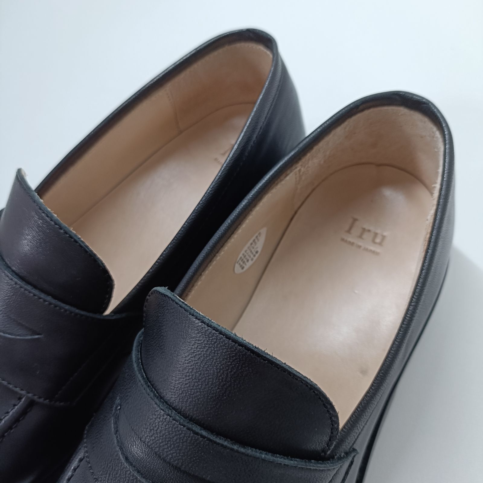 Iru CLASSIC COIN LOAFER Horse イル コインローファー ブラック