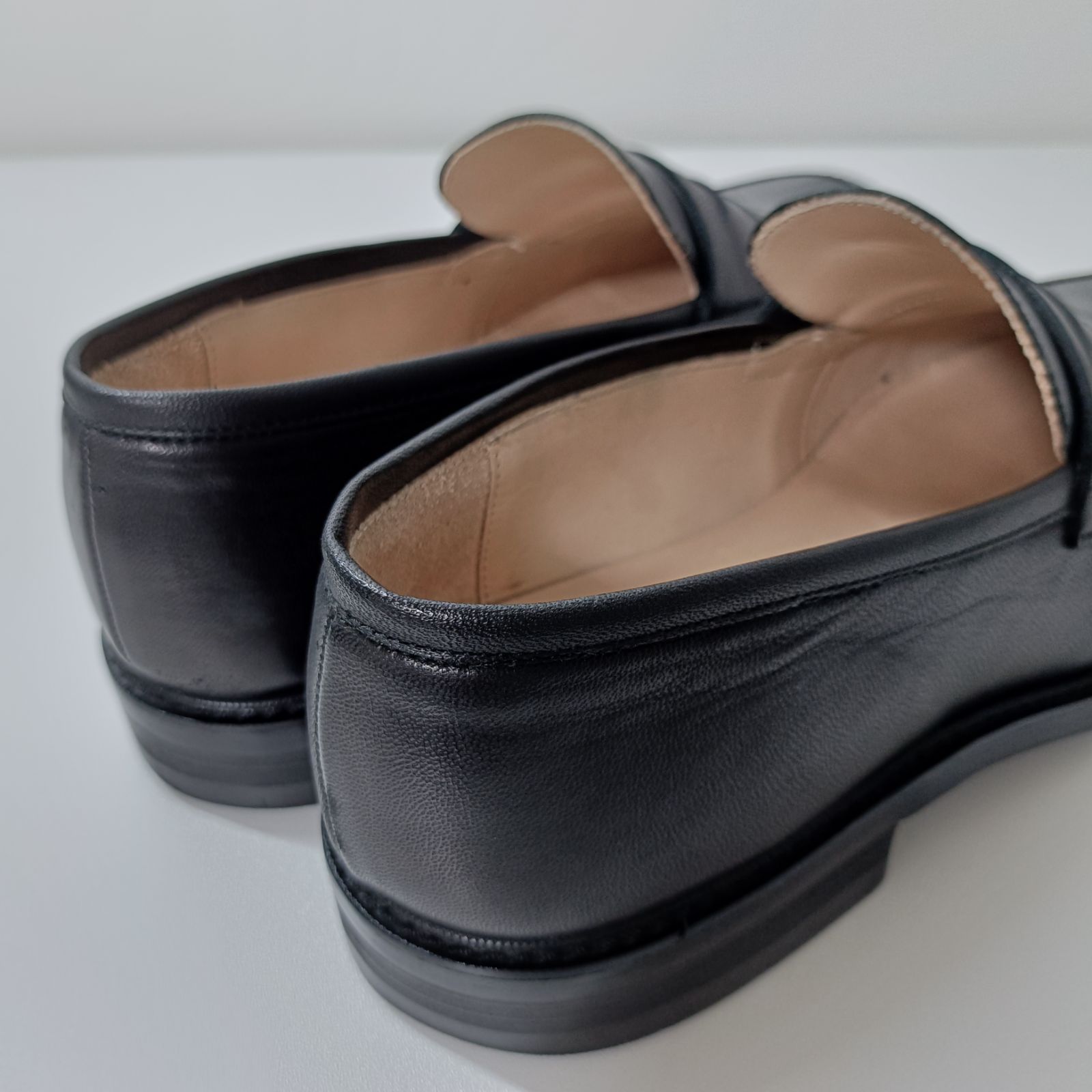 Iru CLASSIC COIN LOAFER Horse イル コインローファー ブラック