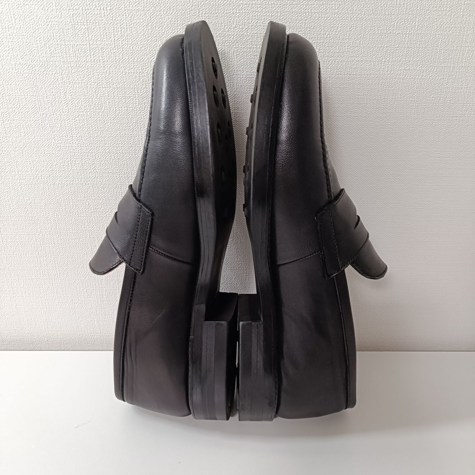 Iru CLASSIC COIN LOAFER Horse イル コインローファー ブラック