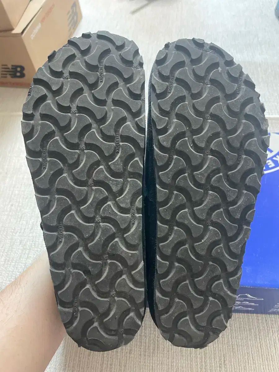 冬 ビルケンシュトック ロンドン シアリング ブラック 37 スウェード