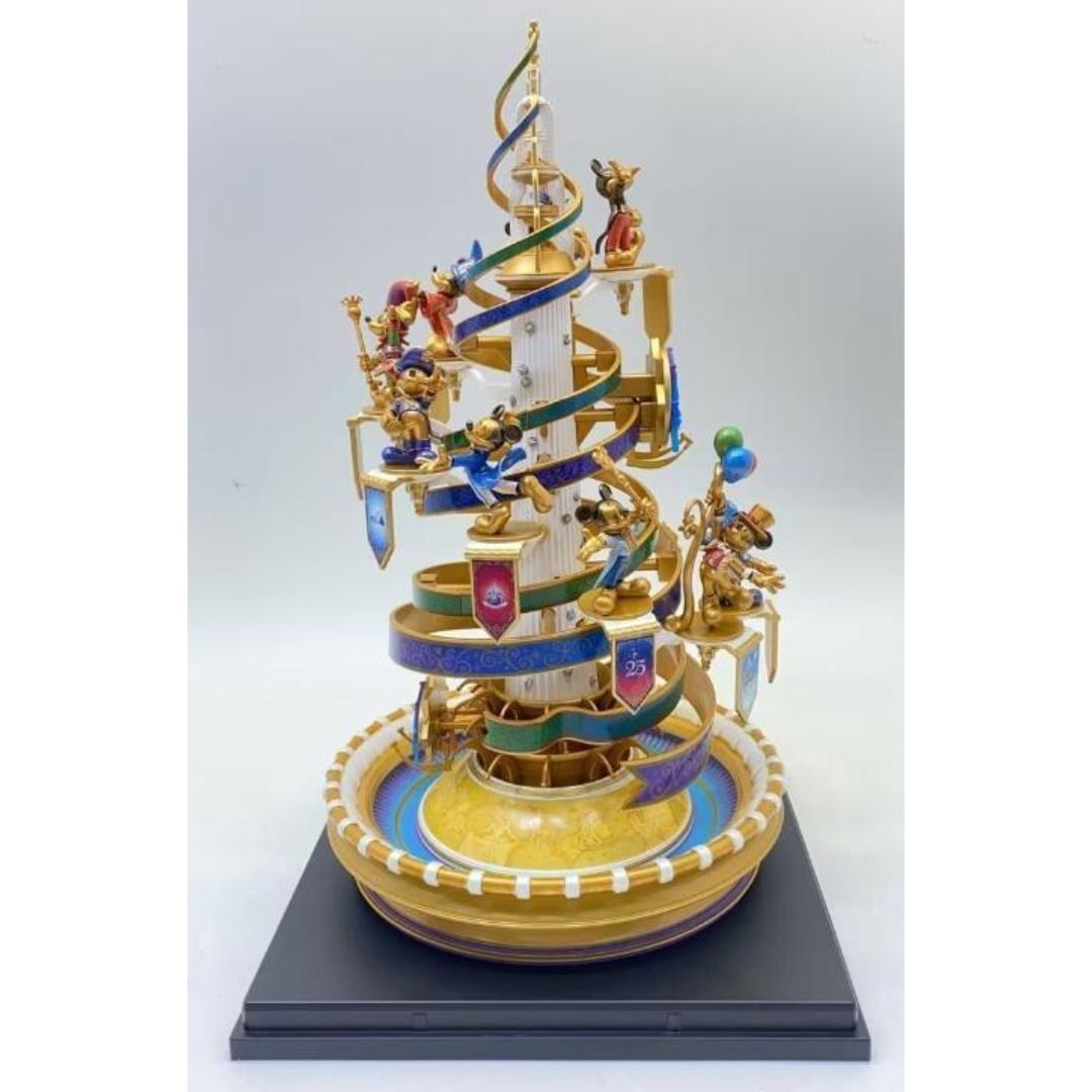 ディズニーランド　35周年　セレブレーションタワー　フィギュア ディズニーランド 35周年 セレブレーションタワー フィギュア - メルカリ