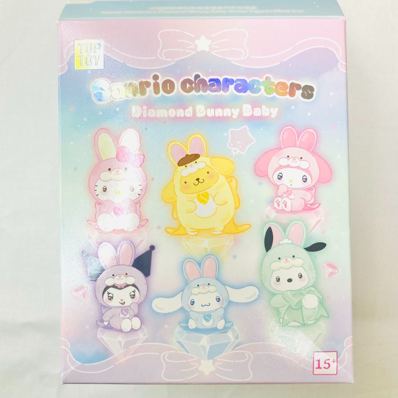 TOPTOY サンリオ ダイヤモンドバニーシリーズ 正規品 クロミ マイメロ 海外正規品】MINISO SANRIO TOPTOY サンリオ ダイヤモンドバニー