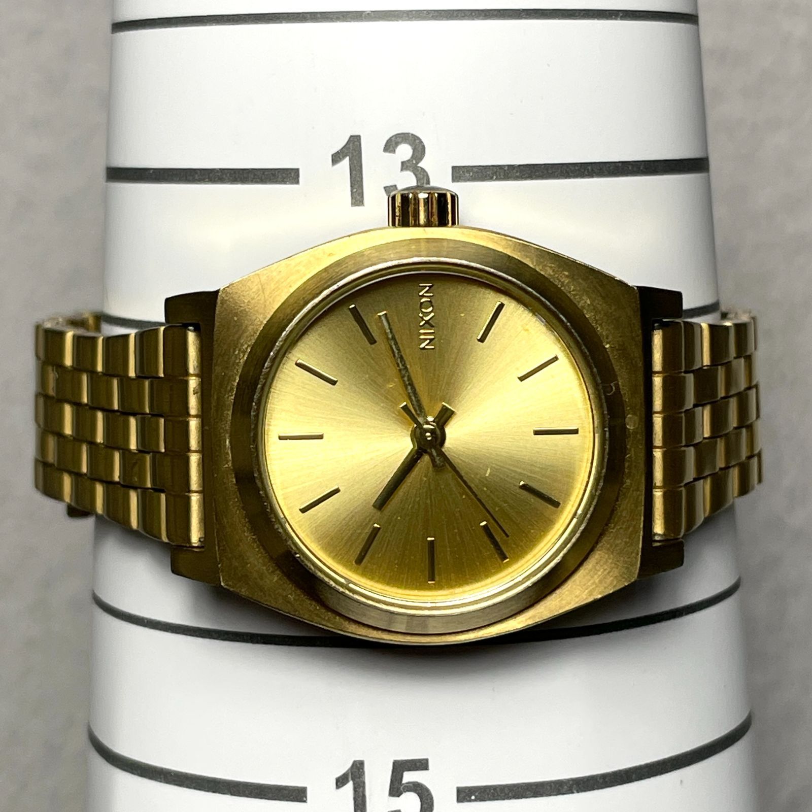 NIXON ニクソン クォーツ 腕時計 ゴールド 金属ベルト - メルカリ