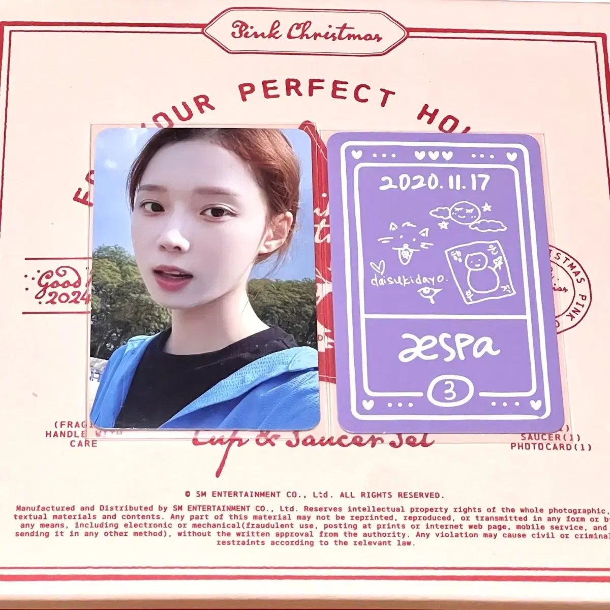 ウィンター トレカ aespa（エスパ） 3周年 ドラマ ジゼル（GISELLE