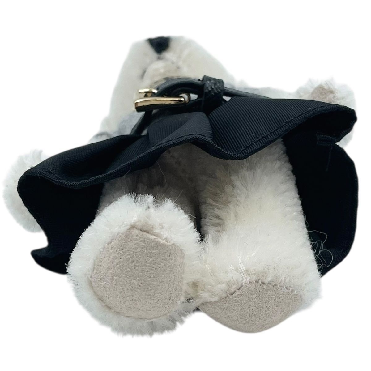 中古】 PRADA プラダ メタルリング付 Teddy キーリング付きキー