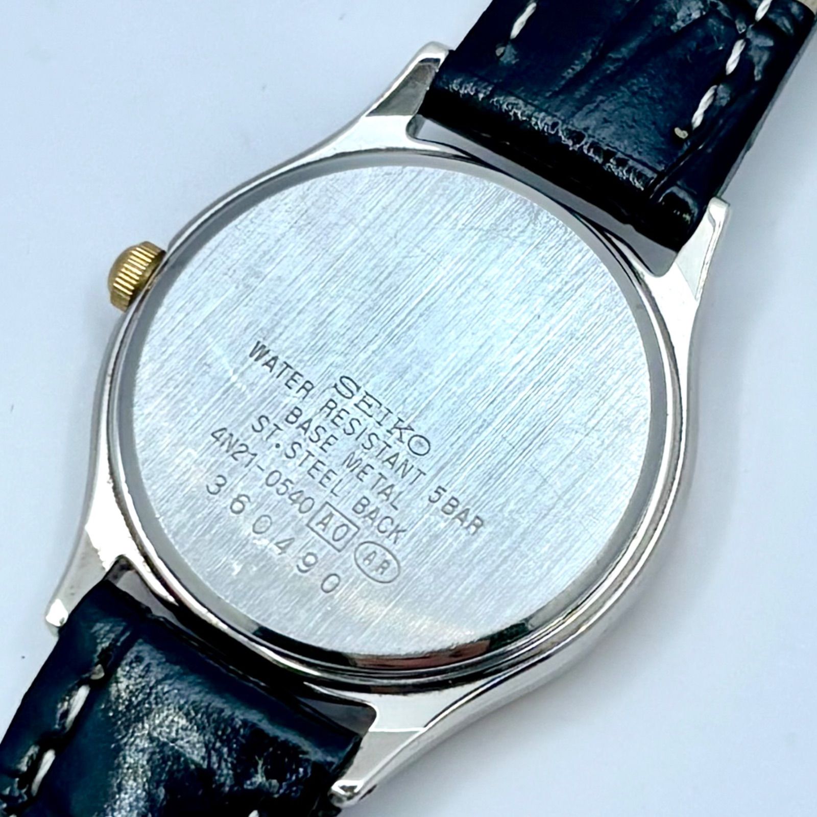 新品電池】SEIKO セイコー SPIRIT スピリット レディース 腕時計 4N21 