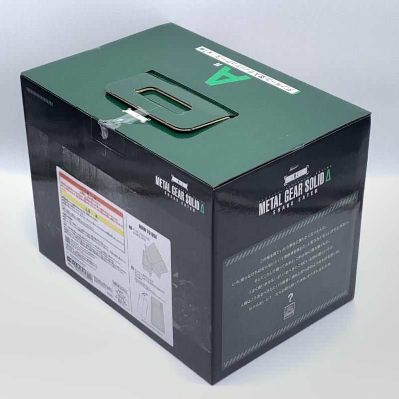 L GEAR SOLID SNAKE EATER A賞 ティッシュケース 中古】未開封)A賞 ダンボール潜入ティッシュケース ｢一番くじ METAL