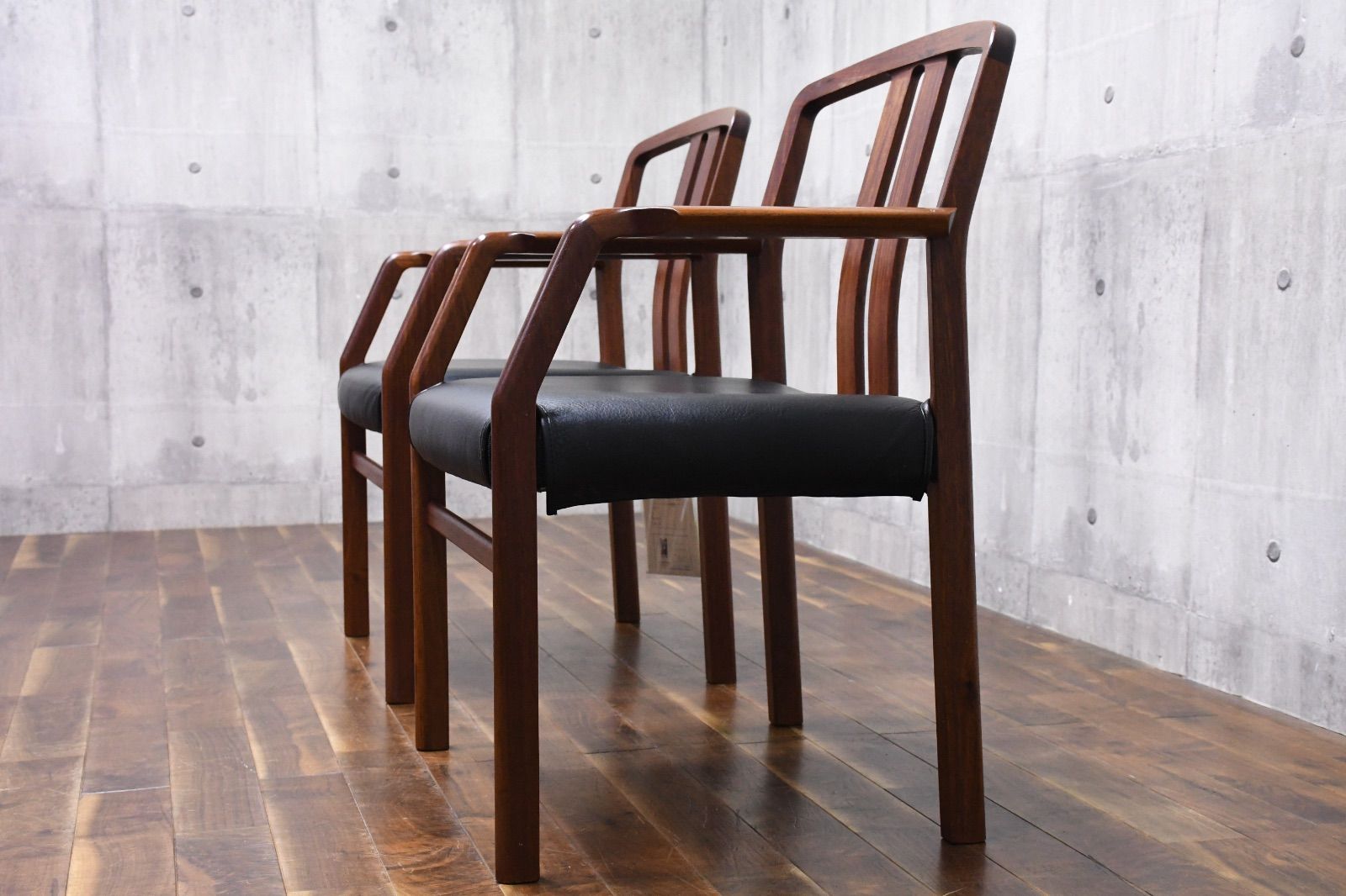 EKC23 カリモク karimoku 最高級 ビベンテ アームチェア 2脚セット