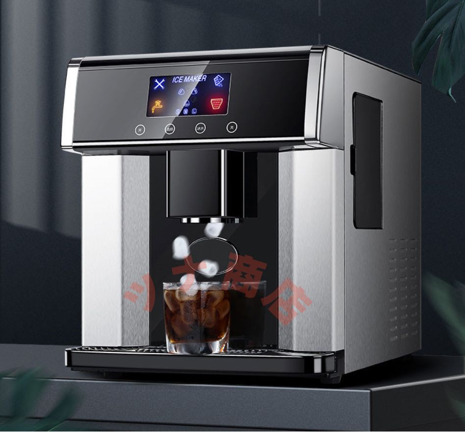 高速製氷機 家庭用 業務用 卓上 自動製氷機 タンク容量1 8 L 大容量 最短6分 一度に 氷 1日最大15 kg 穴あきキャップ型氷 アイスメーカー ステンレス鋼