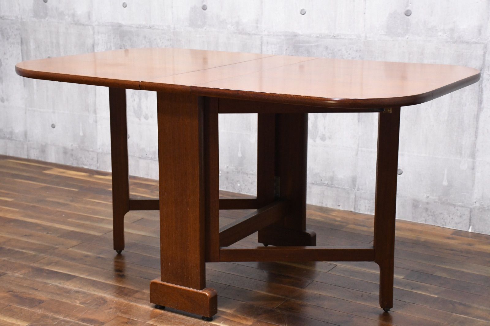 EKK 67 ジャパンヴィンテージ バタフライテーブル ダイニングテーブル 和製ビンテージ ゲートレッグテーブル ドロップリーフテーブル 食卓机