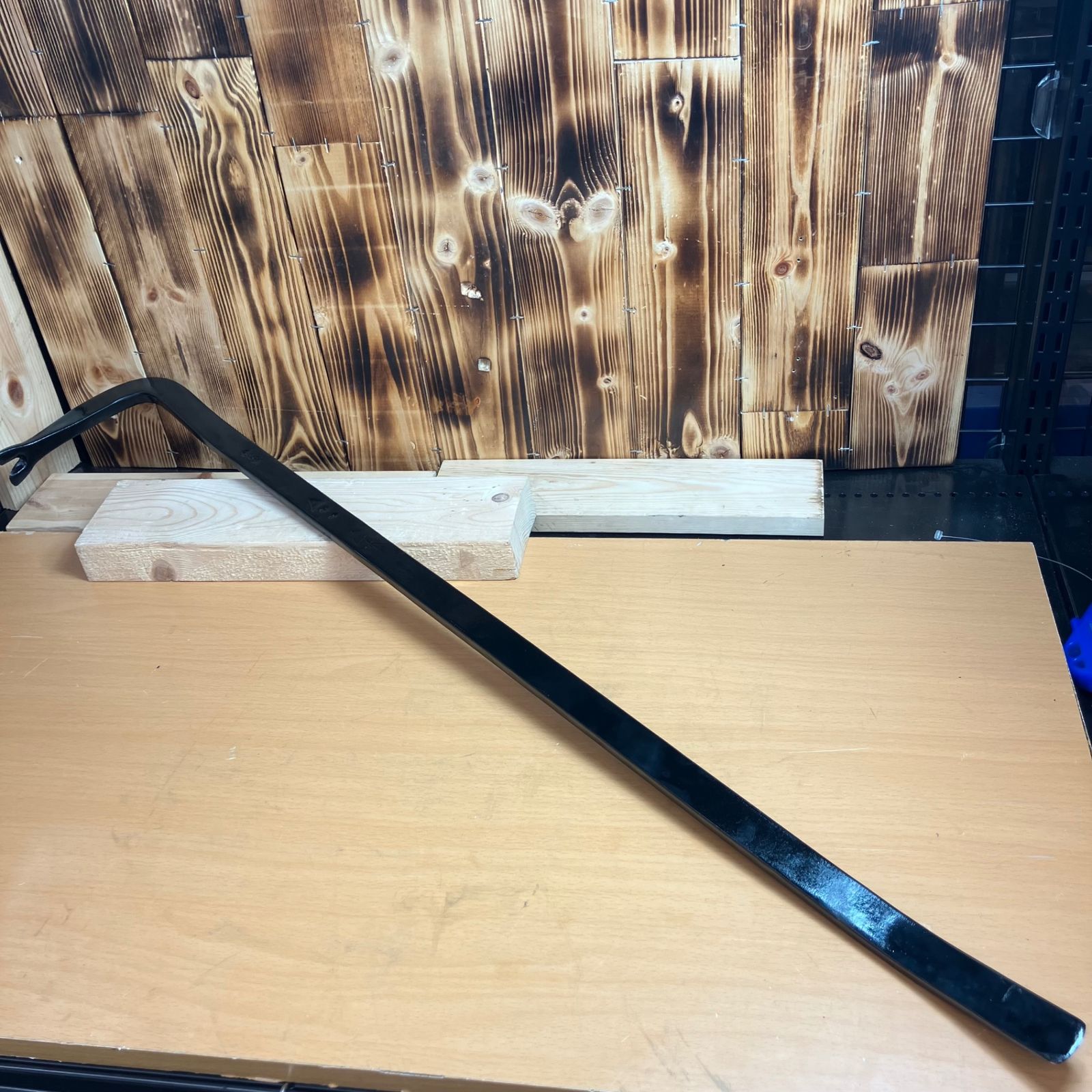 かじ寅バール 900ｍｍ 名前刻印あり 簡易塗装済